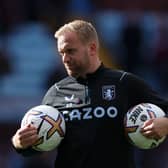 Aston Villa interim manager Aaron Danks. (Photo by Naomi Baker/Getty Images)