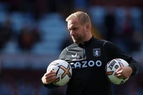 Aston Villa interim manager Aaron Danks. (Photo by Naomi Baker/Getty Images)