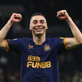 Newcastle United winger Miguel Almiron. (Photo by Julian Finney/Getty Images)
