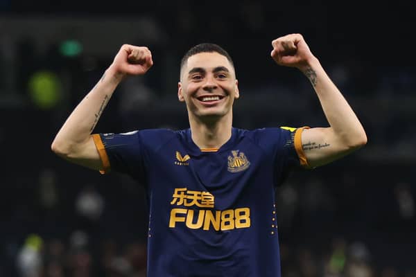 Newcastle United winger Miguel Almiron. (Photo by Julian Finney/Getty Images)