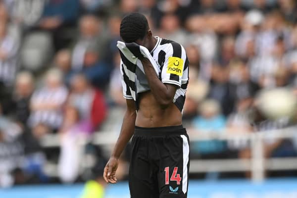 Newcastle United striker Alexander Isak. (Photo by Stu Forster/Getty Images)