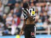 Newcastle United striker Alexander Isak. (Photo by Stu Forster/Getty Images)