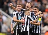 Newcastle United take on Aston Villa at St James’ Park this afternoon. (Photo by George Wood/Getty Images)