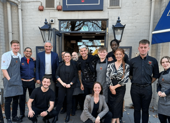 The RIO team with Bruno and Tite last week