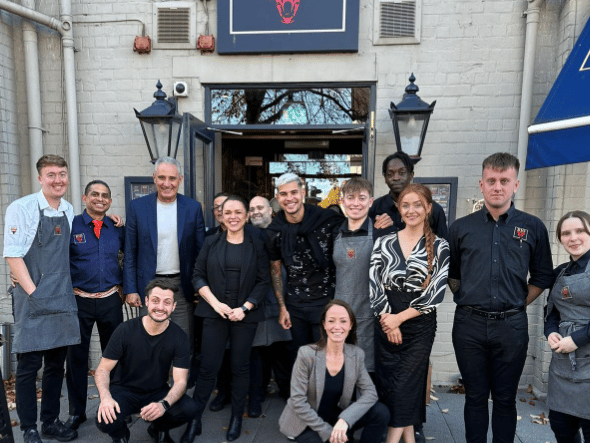 The RIO team with Bruno and Tite last week