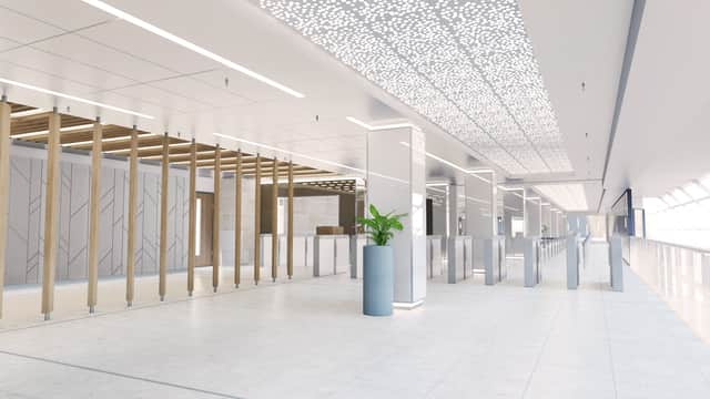 The works will be completed in Easter 2024 (Image: Newcastle Airport)