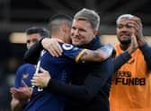 Newcastle United head coach Eddie Howe. (Photo by Tom Dulat/Getty Images)