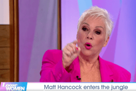 Denise Welch shared her thoughts on Wednesday’s Loose Women (Image: ITV)