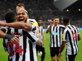 Newcastle United star Joelinton. (Photo by Stu Forster/Getty Images)