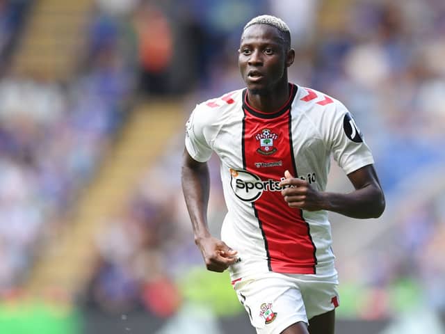 Southampton winger Moussa Djenepo. (Photo by Michael Regan/Getty Images)