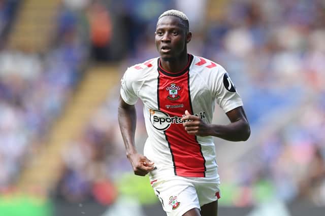 Southampton winger Moussa Djenepo. (Photo by Michael Regan/Getty Images)