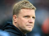 Newcastle United head coach Eddie Howe. (Photo by LINDSEY PARNABY/AFP via Getty Images)