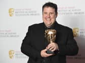 Peter Kay, winner of the Male Performance in a Comedy Programme for 'Peter Kay's Car Share' poses in the Winners room at the House Of Fraser British Academy Television Awards 2016