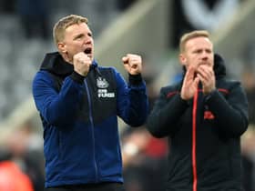 Newcastle United head coach Eddie Howe. (Photo by Stu Forster/Getty Images)