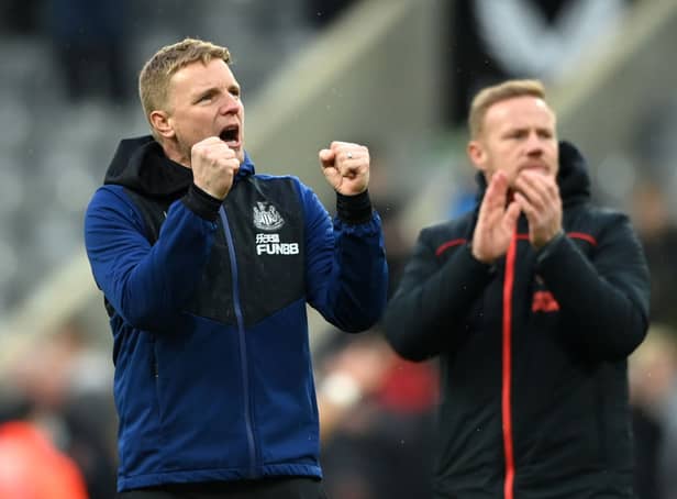 <p>Newcastle United head coach Eddie Howe. (Photo by Stu Forster/Getty Images)</p>