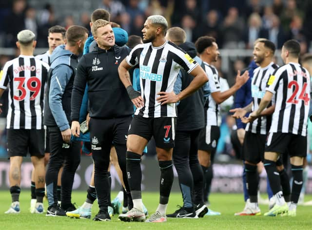 Newcastle United star Joelinton. (Photo by Nigel Roddis/Getty Images)