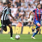 Newcastle United striker Alexander Isak. (Photo by Stu Forster/Getty Images)