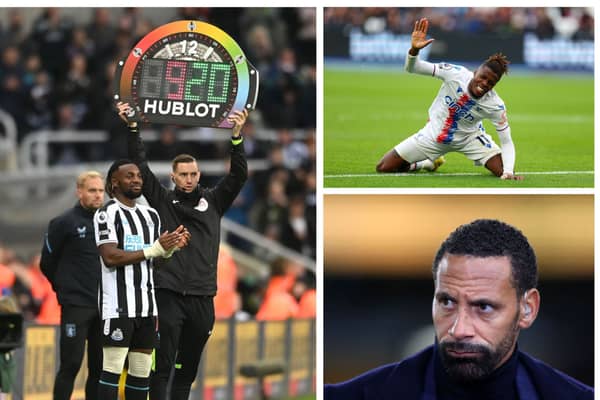 Former England defender Rio Ferdinand has made an interesting Newcastle United call in relation to Allan Saint-Maximin and Crystal Palace’s Wilfried Zaha.