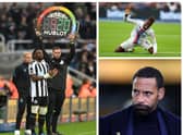 Former England defender Rio Ferdinand has made an interesting Newcastle United call in relation to Allan Saint-Maximin and Crystal Palace’s Wilfried Zaha.