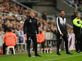 Newcastle United head coach Eddie Howe. (Photo by Stu Forster/Getty Images)