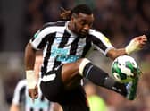 Newcastle United star Allan Saint-Maximin. (Photo by George Wood/Getty Images)
