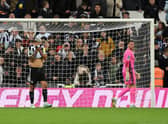 Newcastle United midfielder Bruno Guimaraes. (Photo by Stu Forster/Getty Images)