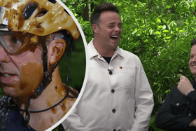 Ant & Dec oversaw Matt Hancock as he took on his first I’m a Celeb trial (Image: ITV)