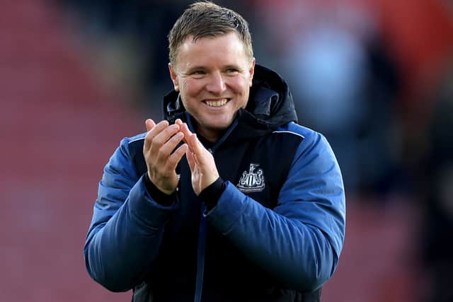Eddie Howe has been Newcastle boss for a year (Image: Getty Images)