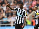 Newcastle United striker Alexander Isak. (Photo by Stu Forster/Getty Images)
