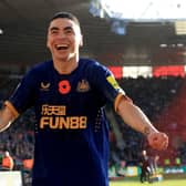 Newcastle United winger Miguel Almiron.  (Photo by David Cannon/Getty Images)