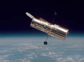 The Hubble telescope sits in low-earth orbit (image: Getty Images)