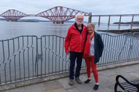 Clive and Sandie Johnson had their visit to the North East dampened by an experience with the Tyne Tunnel