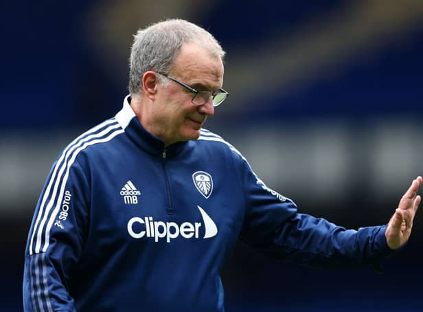 Former Leeds United manager Marcelo Bielsa. (Photo by Marc Atkins/Getty Images)