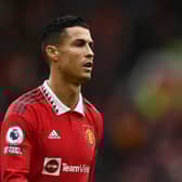 Manchester United star Cristiano Ronaldo.  (Photo by Dan Mullan/Getty Images)