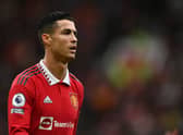 Manchester United star Cristiano Ronaldo.  (Photo by Dan Mullan/Getty Images)