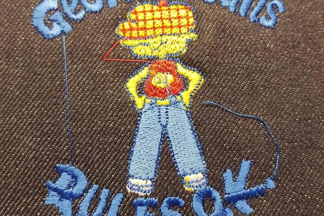 Geordie Jeans embroidered logo