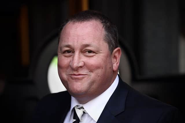 Former Newcastle United owner Mike Ashley. (Photo by Carl Court/Getty Images)
