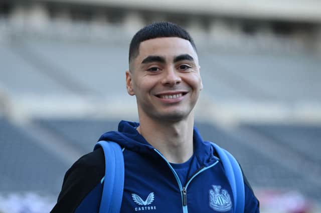 Newcastle United winger Miguel Almiron. (Photo by Stu Forster/Getty Images)