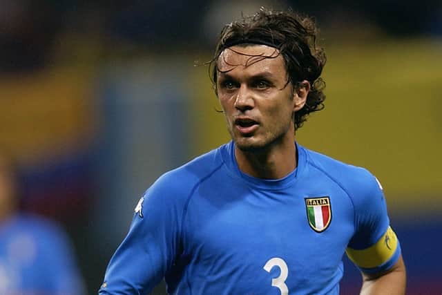 Paolo Maldini - Italy (Photo by Stu Forster/Getty Images)