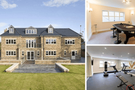 This gorgeous mansion is on the market for rent.