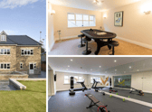 This gorgeous mansion is on the market for rent.