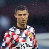 Manchester United star Cristiano Ronaldo. (Photo by James Gill/Getty Images)