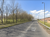 The crash happened along the A191 in New York (Image: Google Streetview)