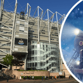 The Polar Express Experience will be held at St. James’ Park (Image: Getty / Adobe Stock)