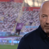 Alan Shearer speaking on the BBC World Cup coverage (Image: BBC)