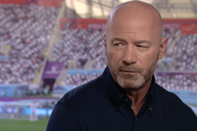 Alan Shearer speaking on the BBC World Cup coverage (Image: BBC)