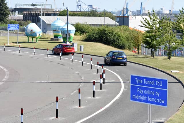 The Tyne Tunnel will be down to one lane over the weekend (Image: TT2)