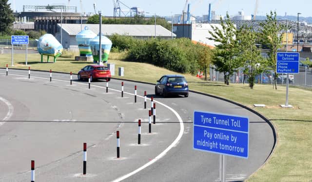 The Tyne Tunnel will be down to one lane over the weekend (Image: TT2)