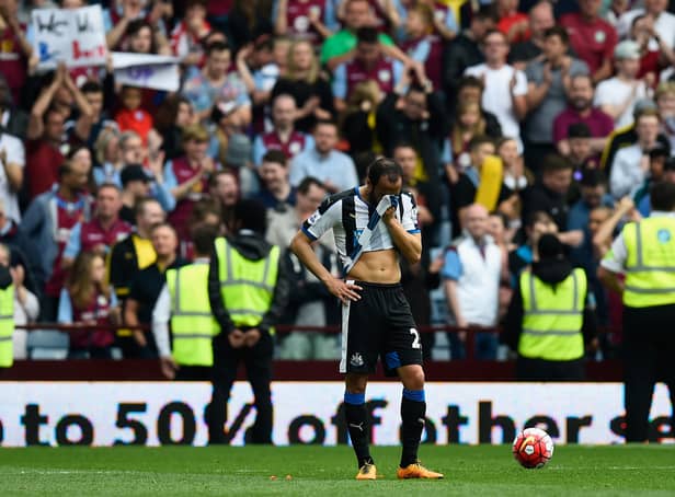 <p>Andros Townsend played 13 times for Newcastle in a 2016 spell (Image: Getty Images)</p>