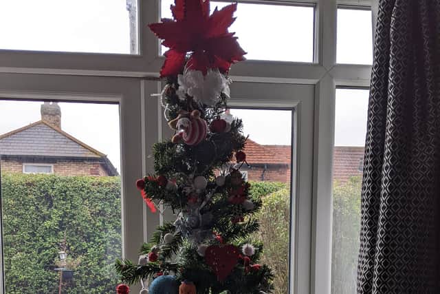 Angela Hill’s Christmas decorations